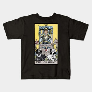 The Chariot - Tarot Card Kids T-Shirt